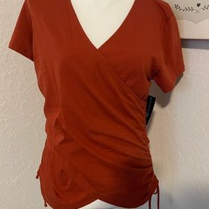 New Inc International Concepts Blouse Rouged Blouse Cooper